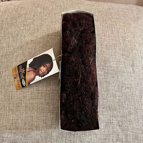 NEW Sensationnel Empire 100% Human Hair Kinky Bulk 12"  4  Color is 1B - Picture 1 of 4